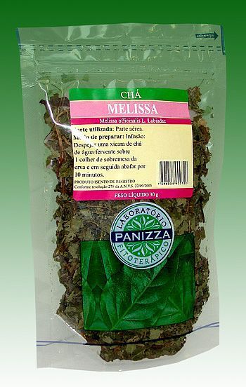Chá de Melissa Panizza