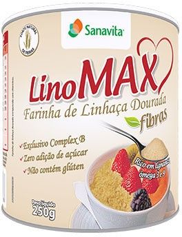 Farinha de linhaça LINO MAX Sanavita 250g